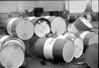 Solvent barrels
